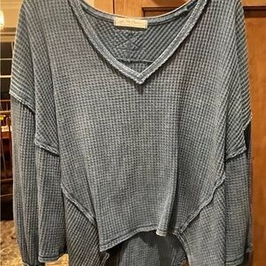 FP Movement by Free People Textured Long Sleeve Top